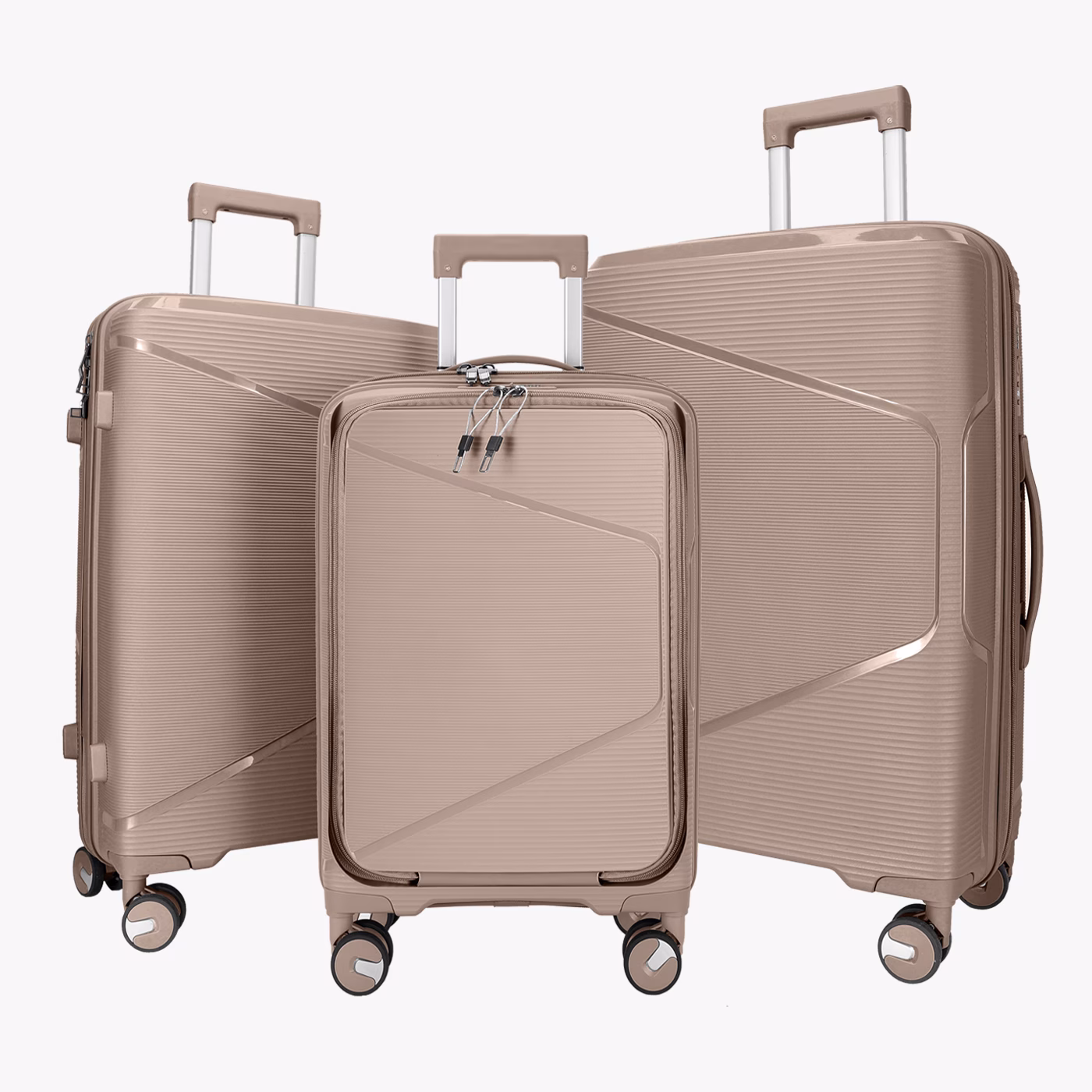 Set de Valize Fly S-M-XL Champagne
