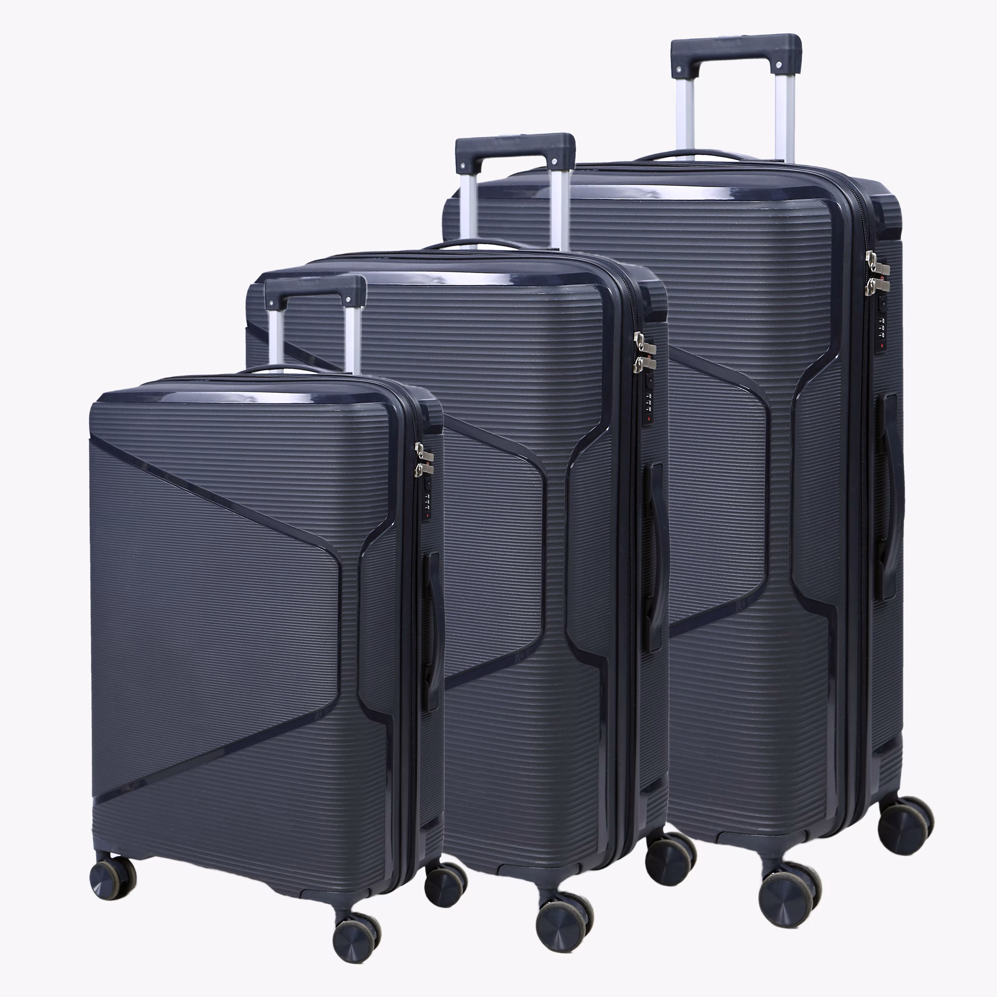 Комплект Чемоданов Fly S-M-XL Night Blue Expandable