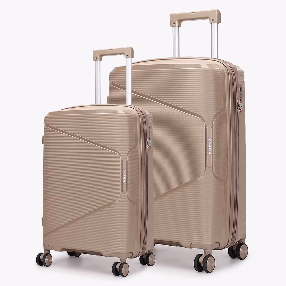 Set de Valize Fly S-XL Champagne Extensibil