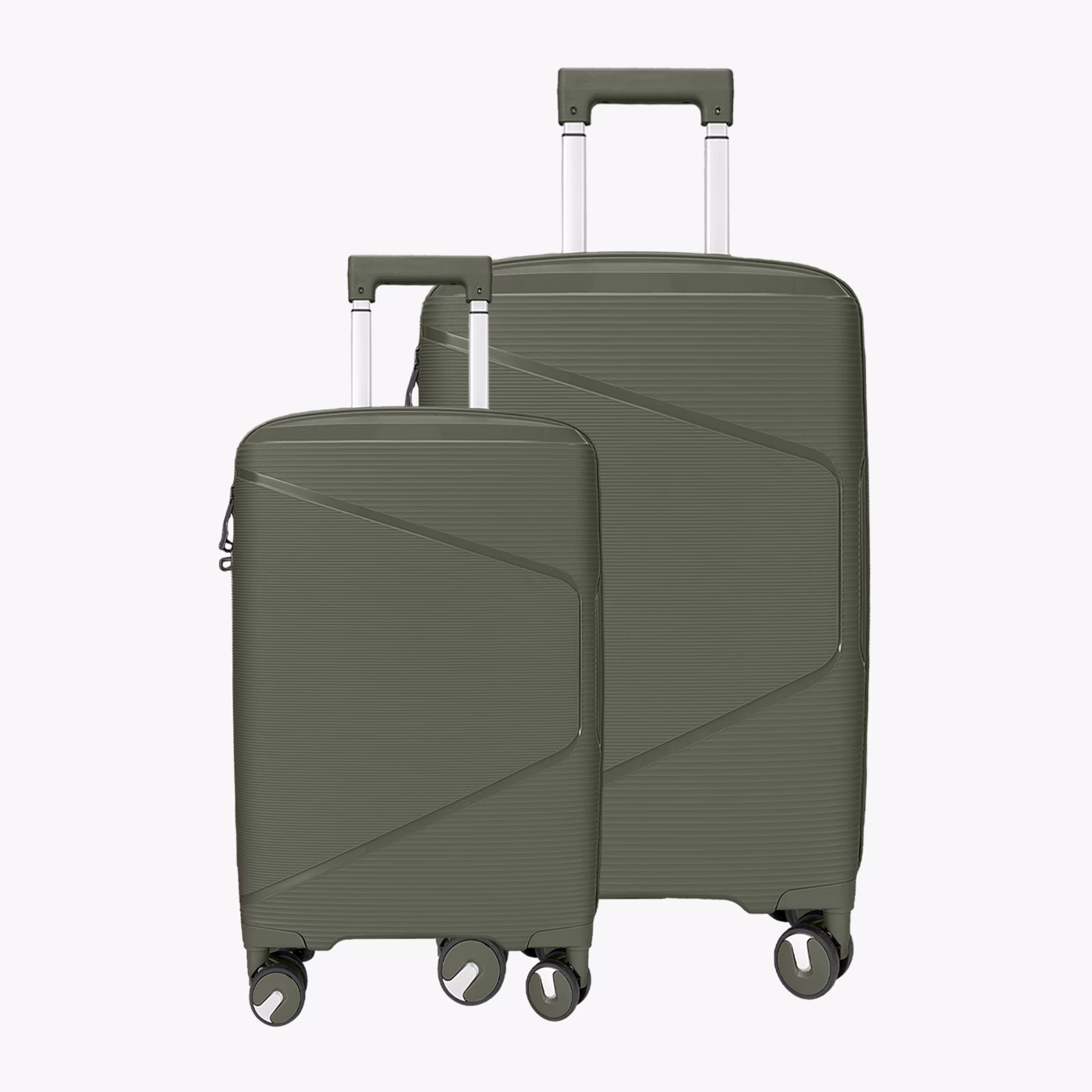 Комплект Чемоданов Fly S-XL Olive Green Expandable