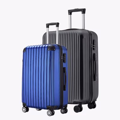 Комплект Чемоданов Martin S Royal Blue - Ostin M Galactic Black