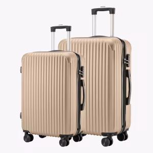 Комплект Чемоданов Ostin S-M Champagne Gold 1