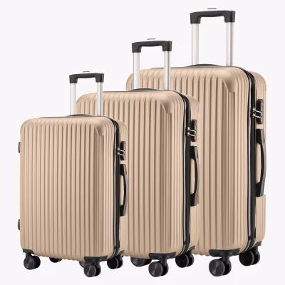 Set de Valize Ostin S-M-XL Champagne Gold