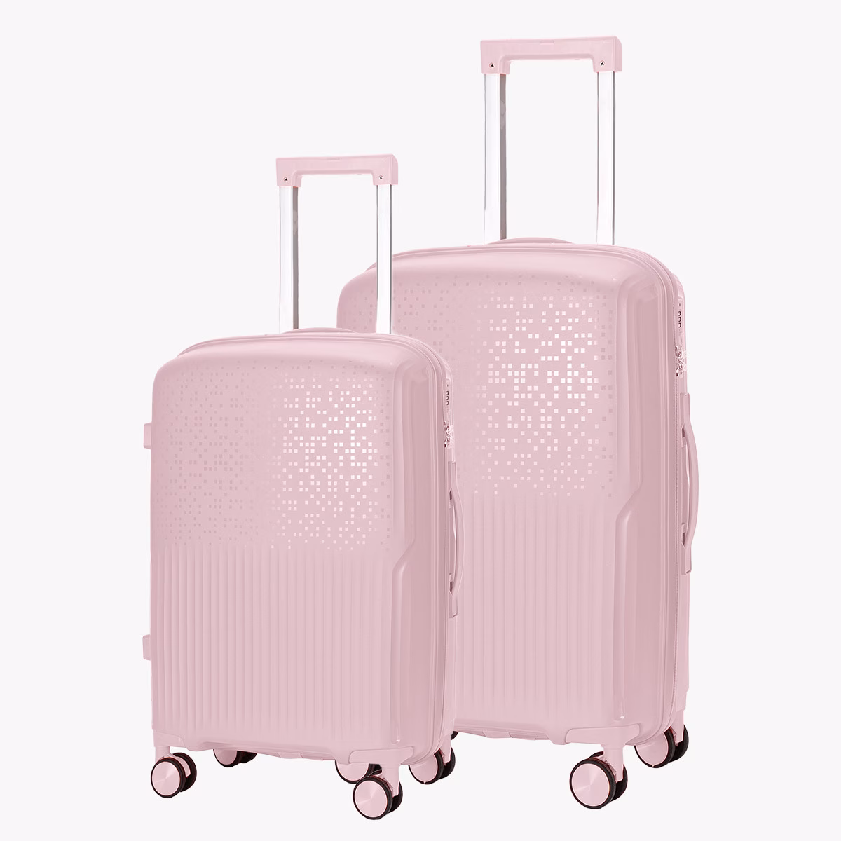 Set de Valize Pixel S-M Candy Pink