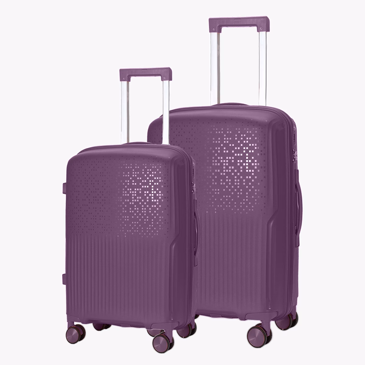 Set de Valize Pixel S-M Cosmic Purple