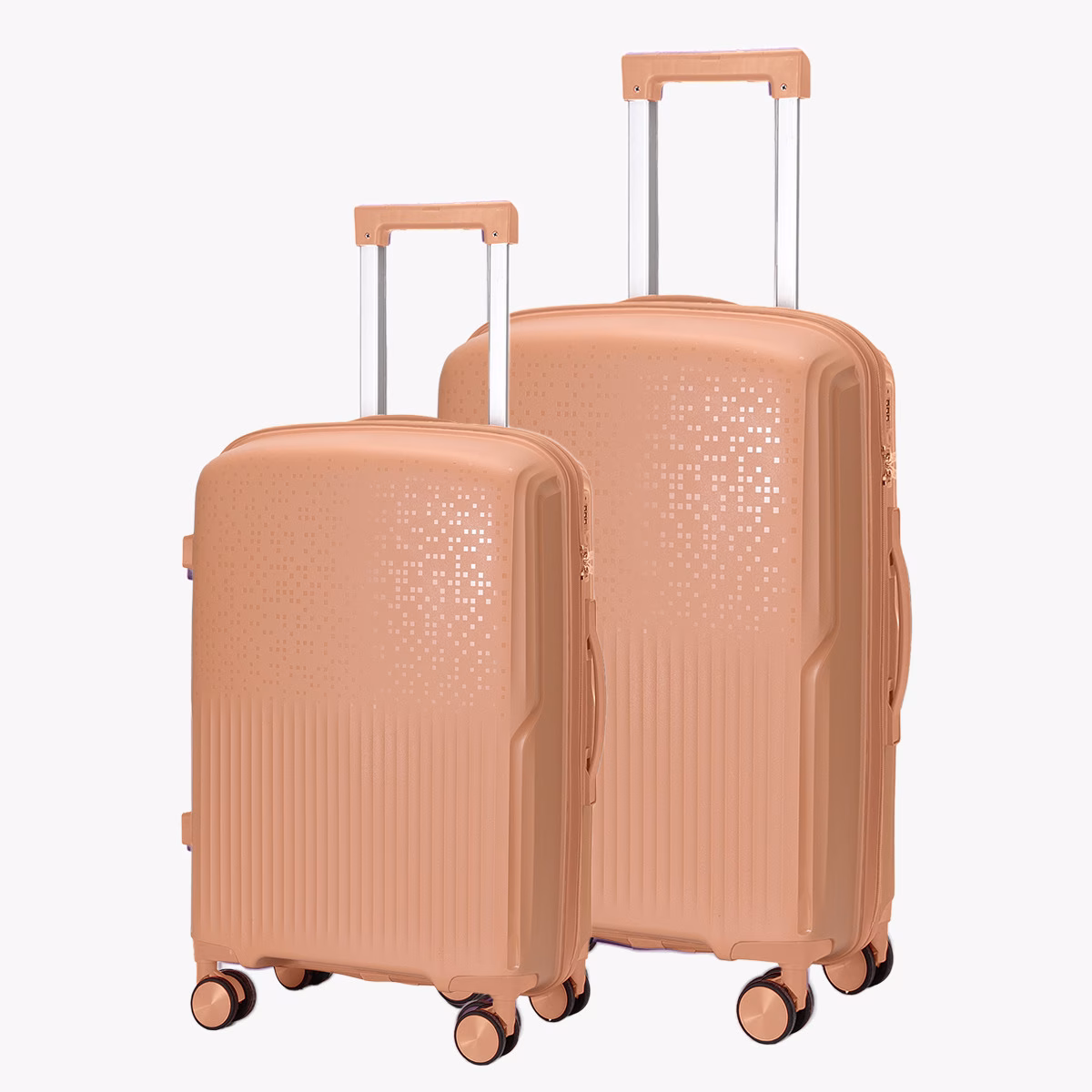 Комплект Чемоданов Pixel S-M Peach Cream
