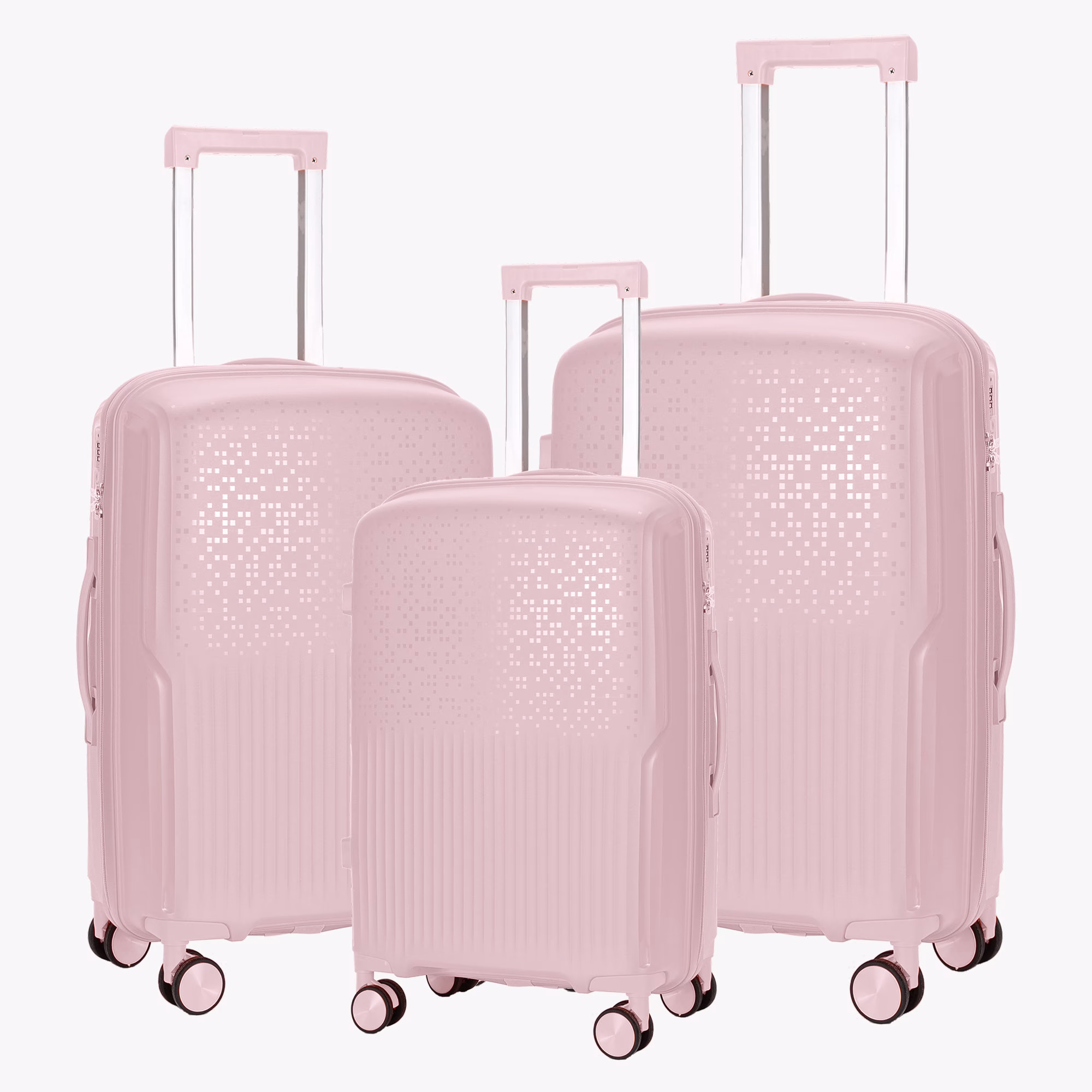 Set de Valize Pixel S-M-XL Candy Pink
