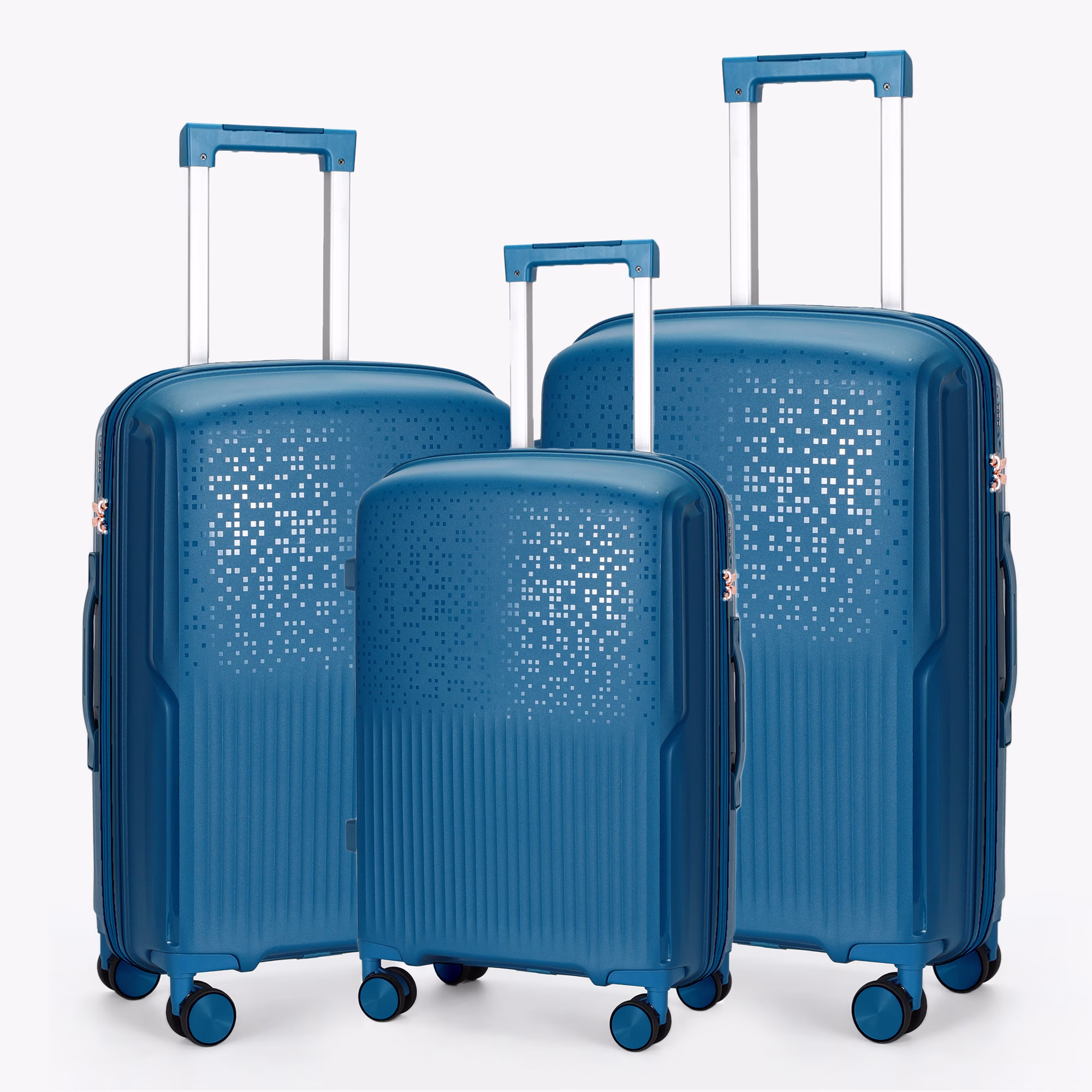 Комплект Чемоданов Pixel S-M-XL Electric Blue