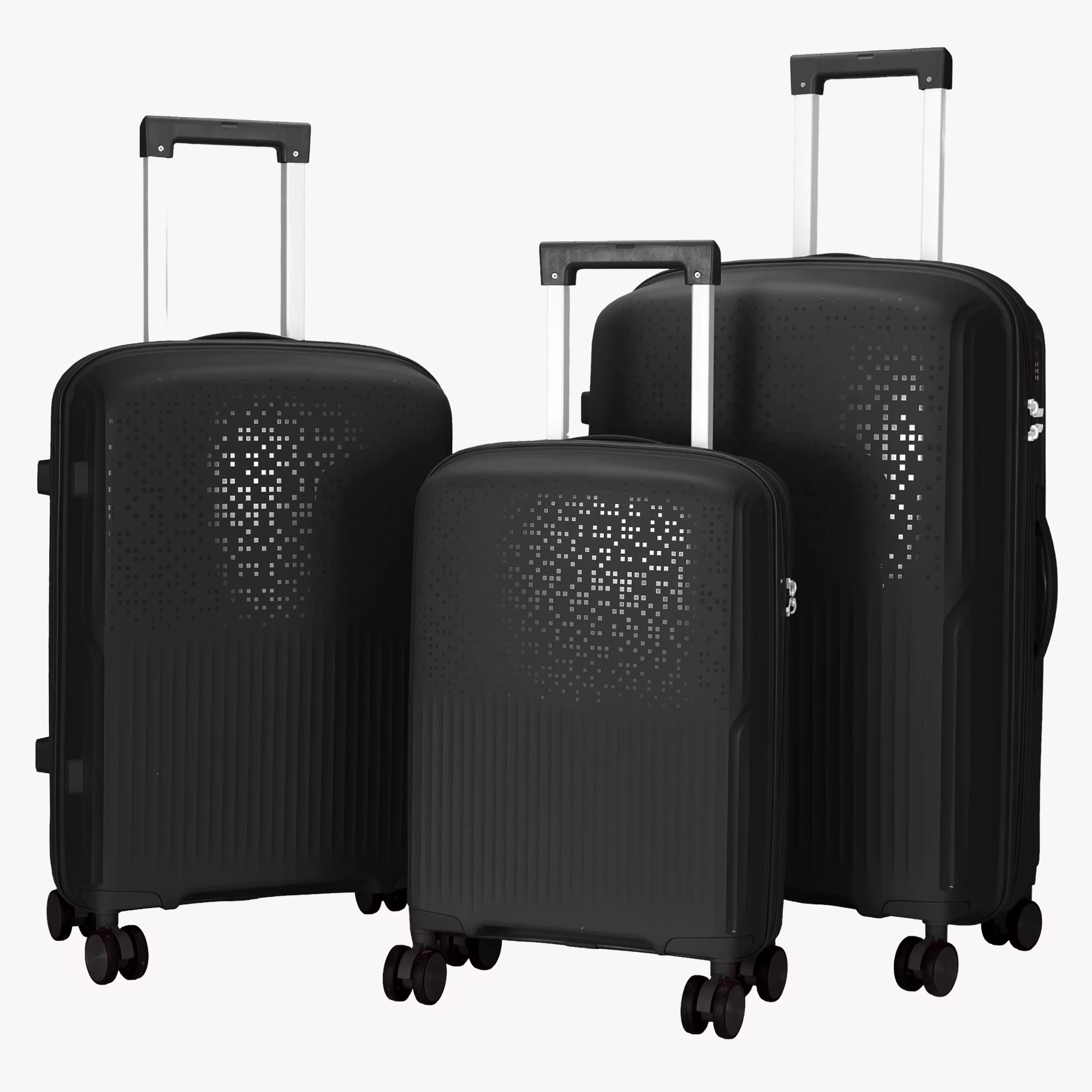 Комплект Чемоданов Pixel S-M-XL Night Black