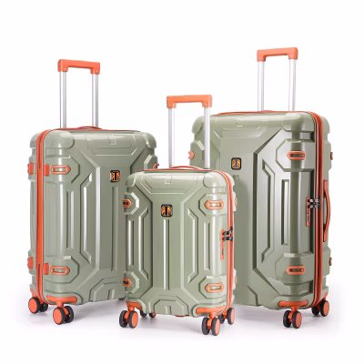 Комплект Чемоданов Safari S-M-XL Pistachio