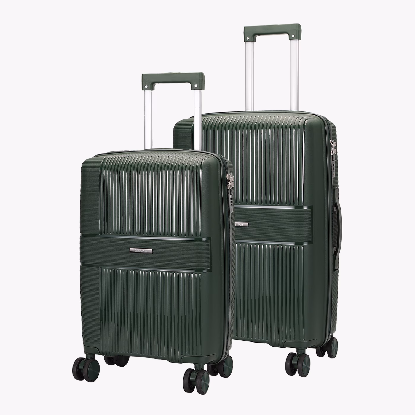 Комплект Чемоданов Sierra S-M Dark Green