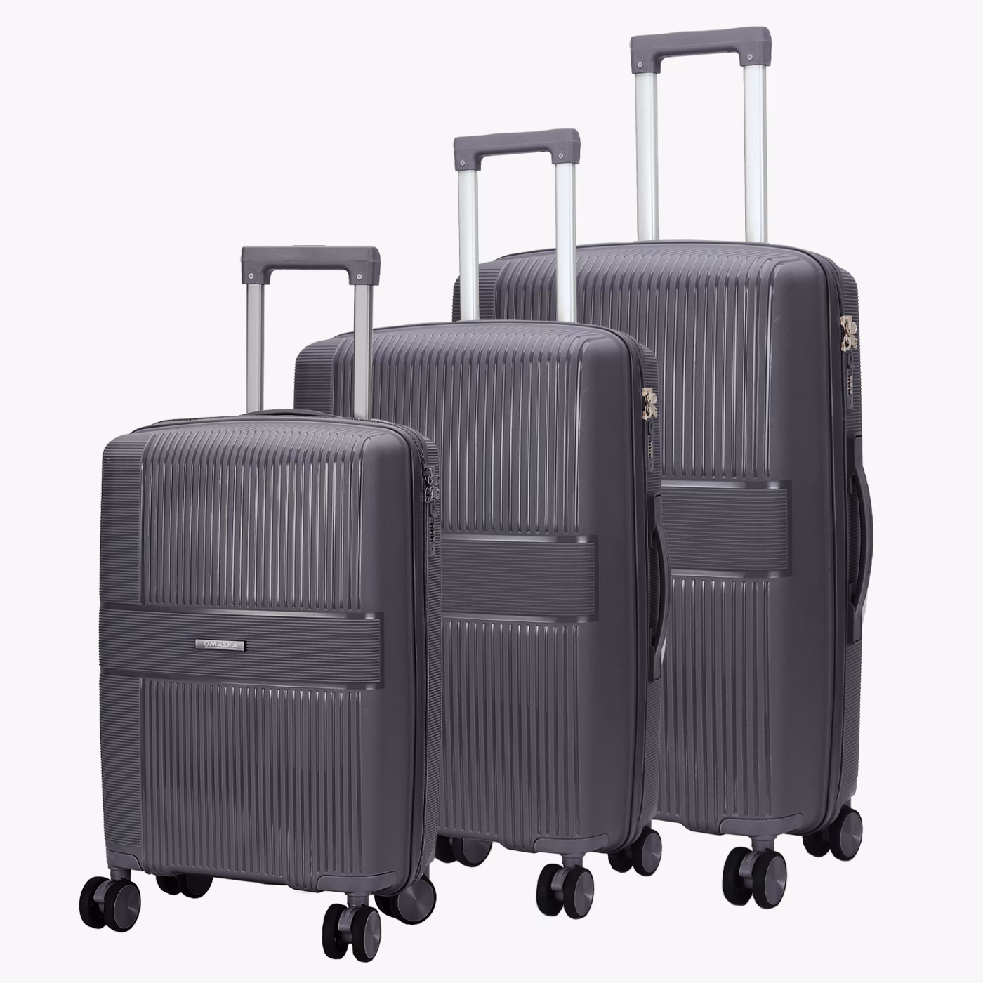 Комплект Чемоданов Sierra S-M-XL Anthracite