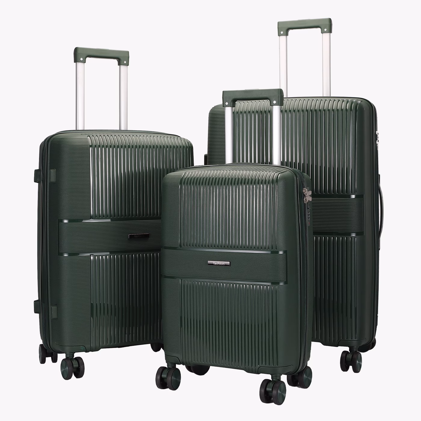 Комплект Чемоданов Sierra S-M-XL Dark Green