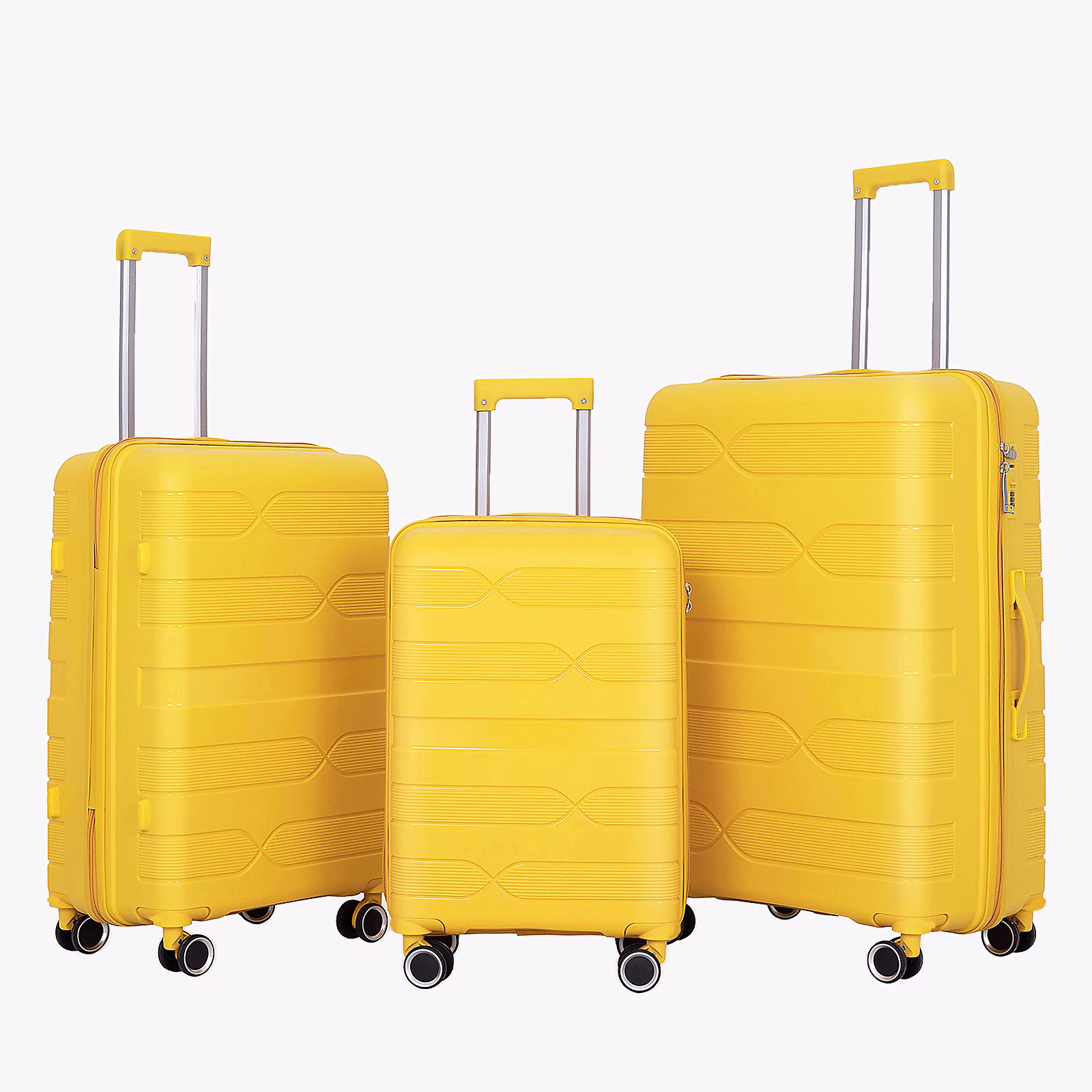 Set de Valize Travel Yellow