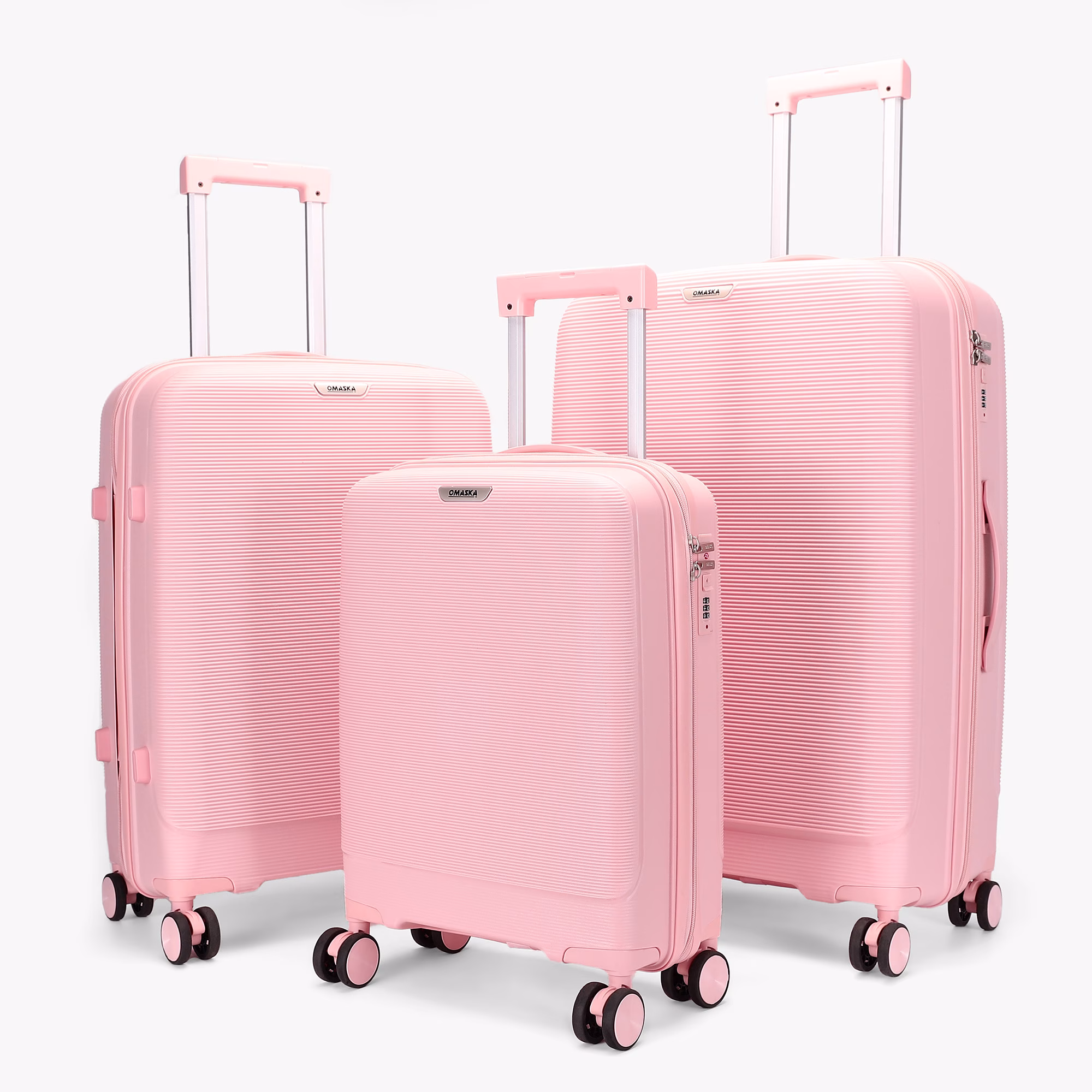 Set de Valize Ventura S-M-XL Baby Pink