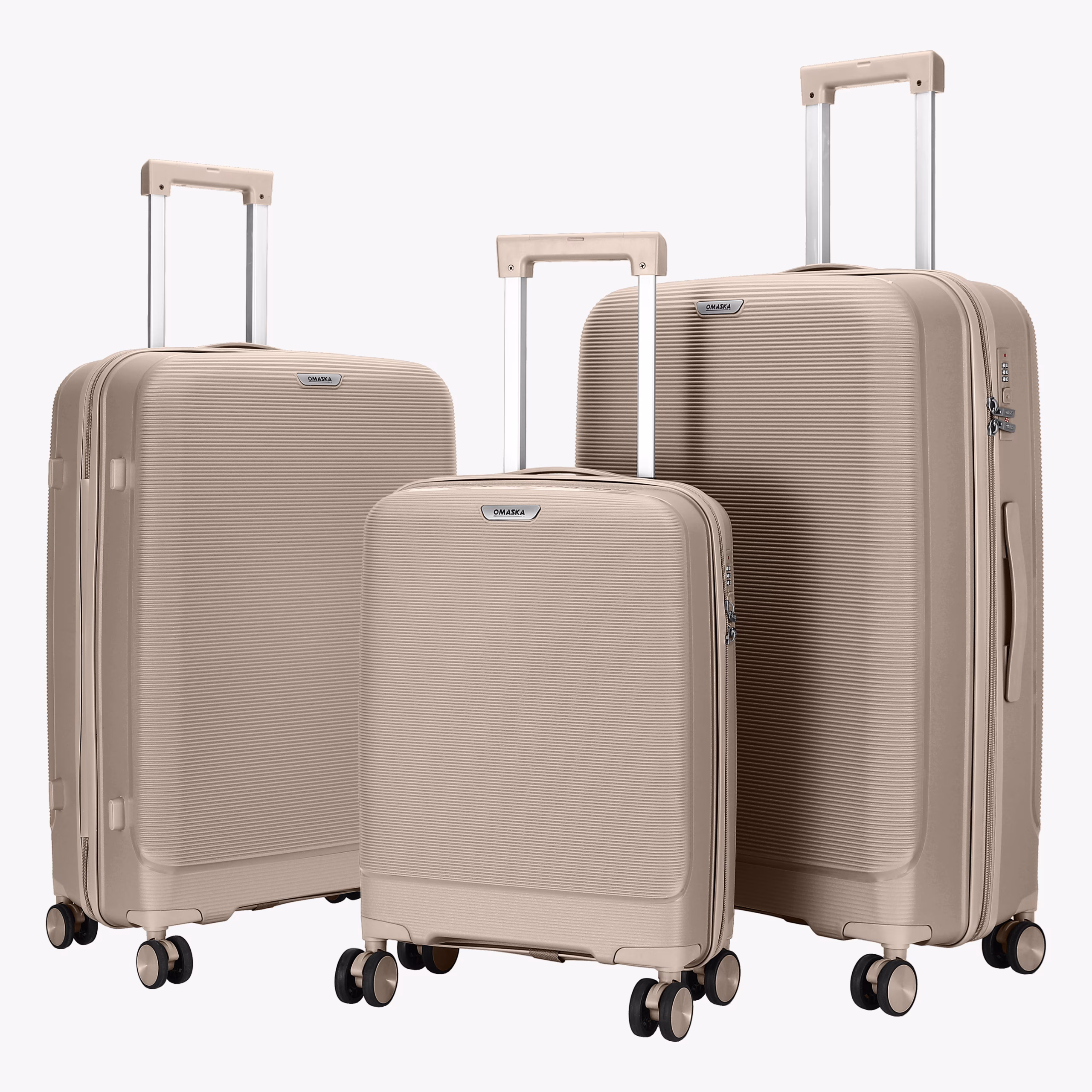 Set de Valize Ventura S-M-XL Champagne