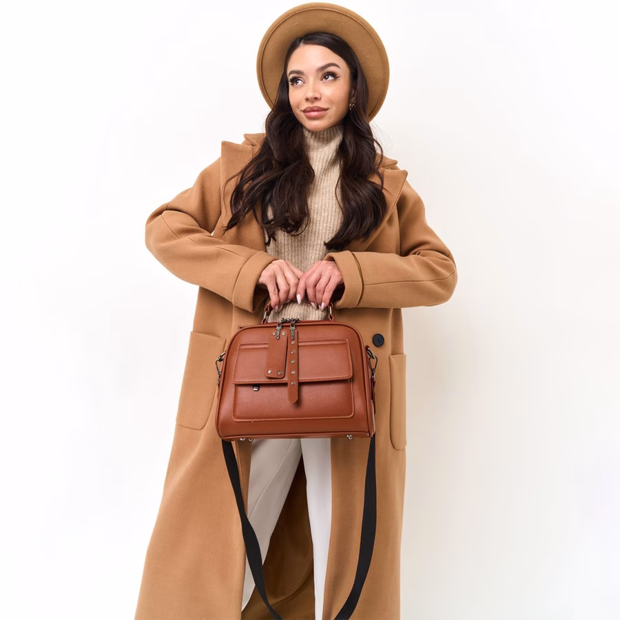 Сумка Emily Dark Caramel 9