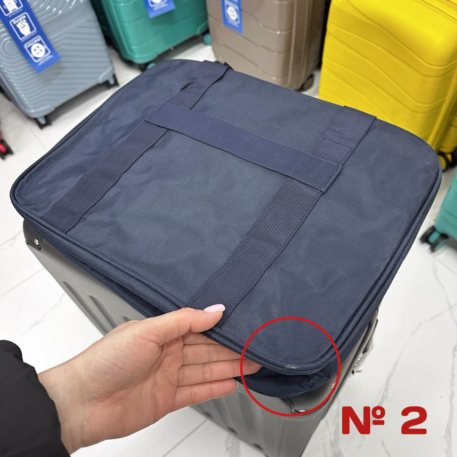 Geantă Fly 40x30x20 Dark Blue Resigilat 3