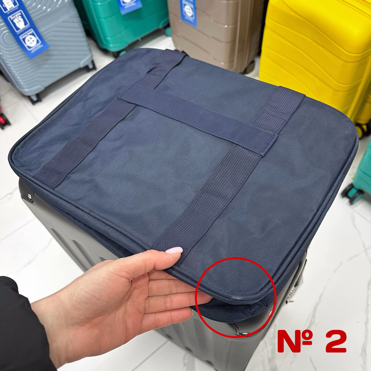 Geantă Fly 40x30x20 Dark Blue Resigilat 2