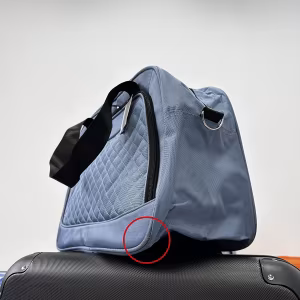 Geantă Fly 40x30x20 Velvet Arctic Blue Resigilat 2