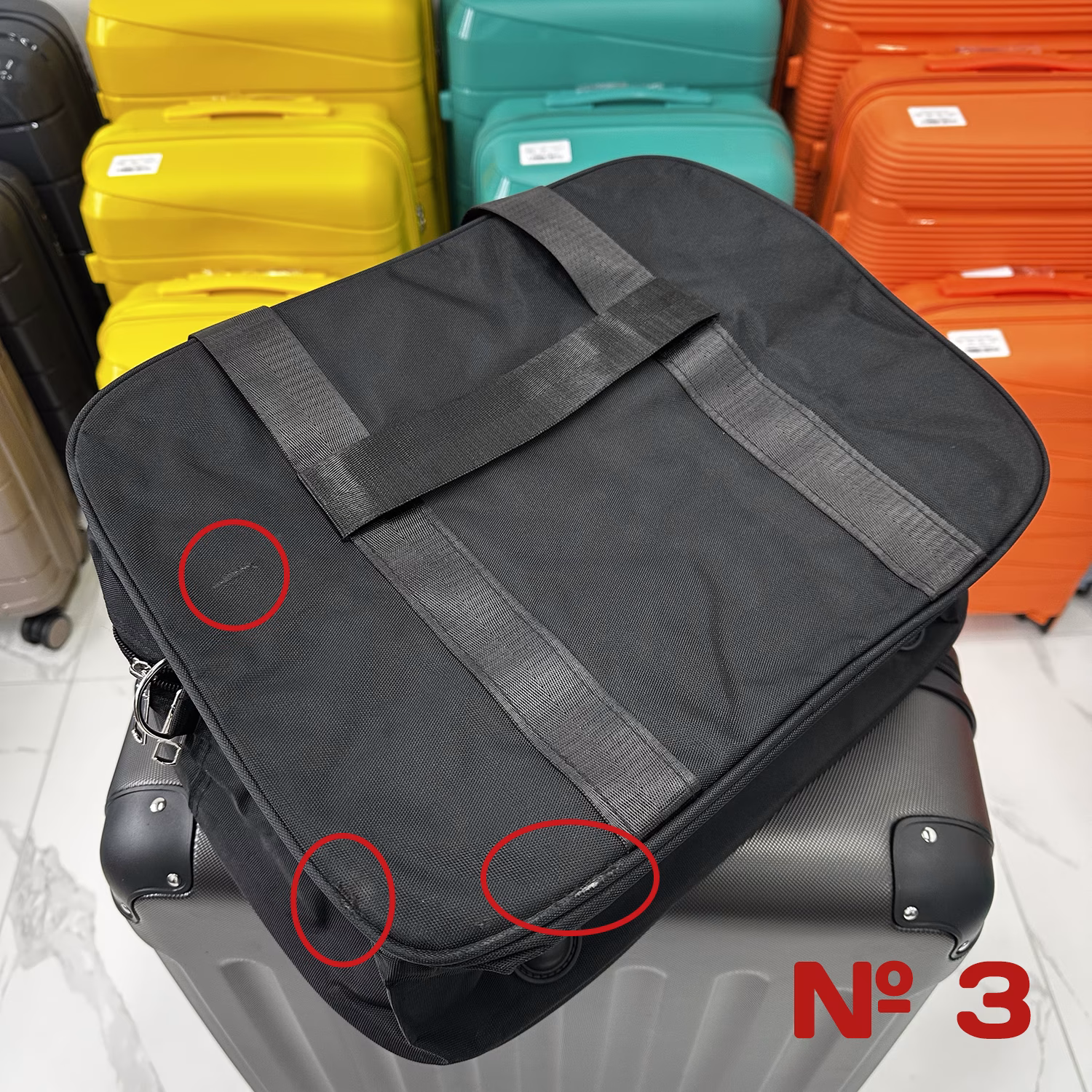Geantă Fly 40x30x20 Velvet Black Resigilat 4