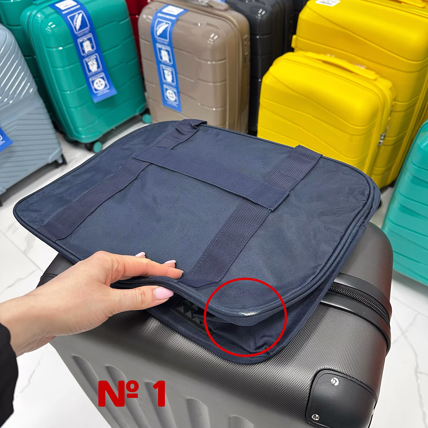 Geantă Fly 40x30x20 Dark Blue Resigilat 2