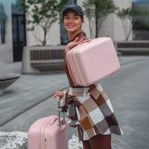 Travel Case Pixel Candy Pink 3